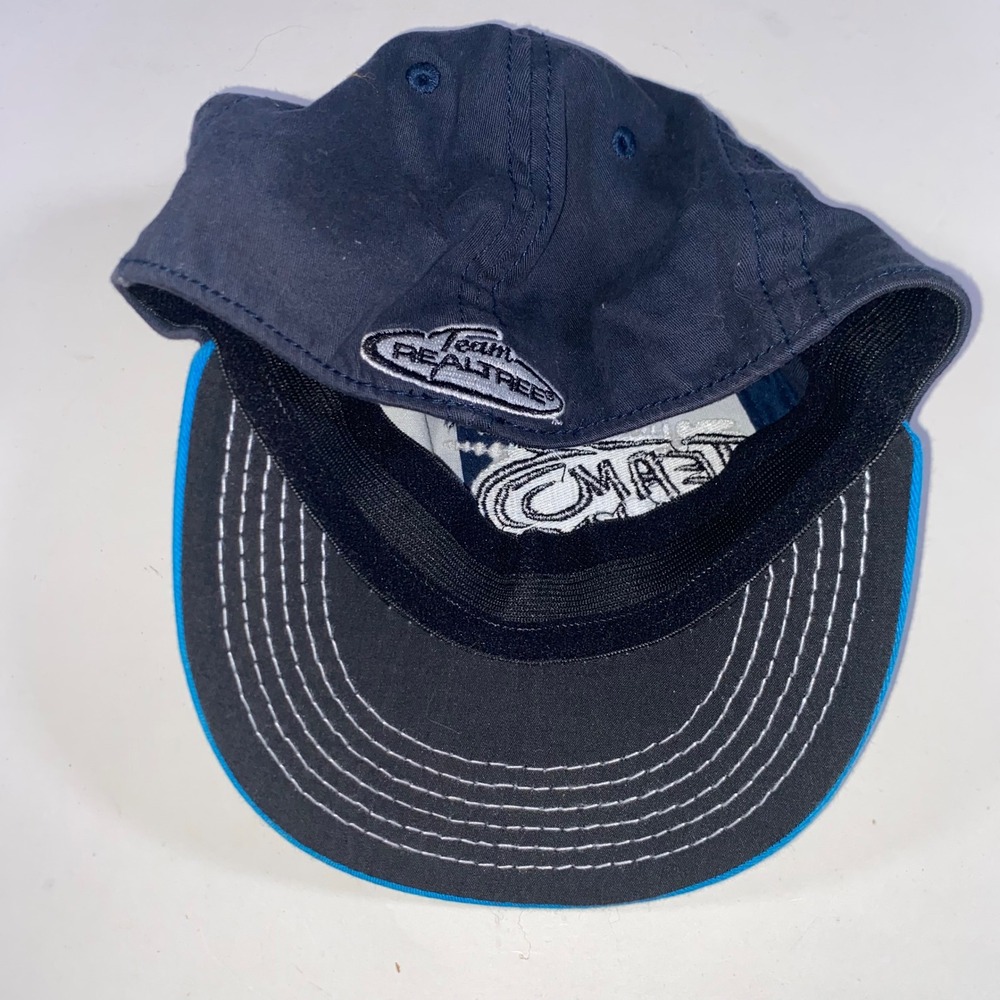 Team Realtree Youth Stretch Fit Baseball Cap Navy Blue Graphic Hat Embroidery‎ - Picture 4 of 5